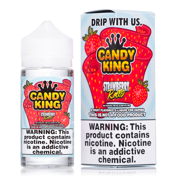 Strawberry Rolls 100mL by Candy King