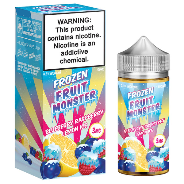 Blueberry Raspberry Lemon Ice 100mL by Frozen Fruit Monster