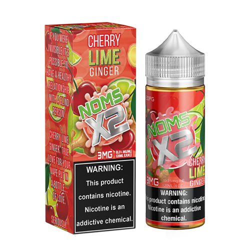 Cherry Lime Ginger 120ml by Noms X2