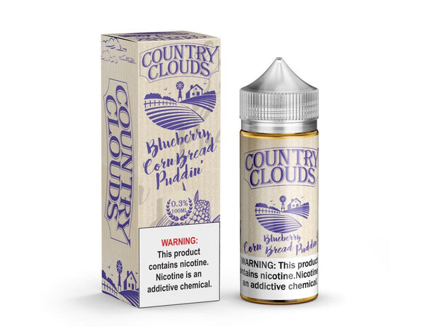 Blueberry Corn Bread Puddin 100ml by Country Clouds