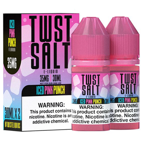 Iced Pink Punch 60ml Salt Nic by Lemon Twist