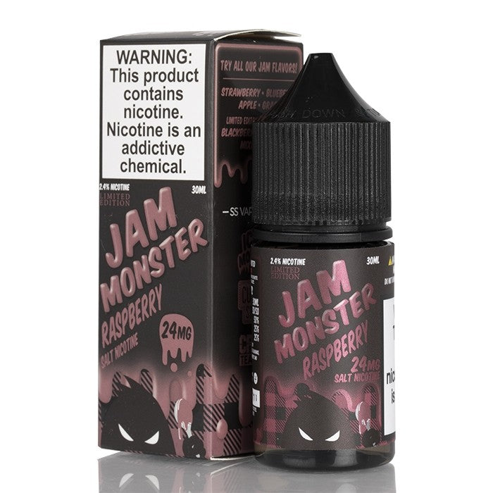 Raspberry 30ml Salt by Jam Monster