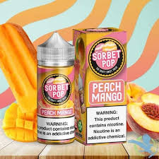 Peach Mango 100ml by Sorbet Pop