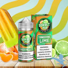 Tangerine Lime 100ml by Sorbet Pop